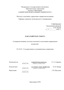 Реферат: Пути совершенствования и реформирования существующей налоговой системы РФ